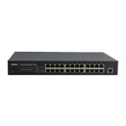 Dell 03N347 PowerConnect 2124 24 x Ports 10/100Base-TX + 1 x Port 10/100/1000Base-T 1U Rack-mountable Fast Ethernet Network Switch