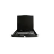 StarTech 1UCABCONS19 19-nch Rackmount LCD Console with Rear Mount KVM Switch