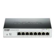 D-Link DGS-1100-08P 8-Port 10/100/1000 (PoE) Managed Gigabit Ethernet Switch with 4 Ethernet Ports