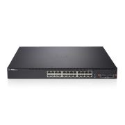 Dell 463-7697 PowerConnect N4032 24 x SFP+ Ports 10GBase-T Layer 3 Managed 1U Rack-Mountable Gigabit Ethernet Network Switch