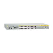 Allied Telesis AT-8624T/2M-40 8600 Series 24 x Ports 10/100Base-TX + 2 x Module Bays (uplink) Layer 3 Managed Fast Ethernet Network Switch