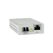 Allied Telesis AT-MMC2000/SC-60 10/100/1000T to 1000SX 220 m to 500 m Distance Support Gigabit Ethernet to Fiber Mini Media and Rate Converter