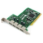 Adaptec AUA-4000B 4-Ports PCI To USB 1.1/2.0 Controller Card