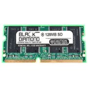 Black Diamond BD128M133MN03 128MB PC-133 ECC CL3 144-pin SoDIMM 3.3V 1Rx16 Memory Module