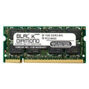 Black Diamond BD1G800MDN10 1GB DDR2-800 MHz PC2-6400 non-ECC Unbuffered CL6 200-Pin SODIMM 1.8V 2Rx8 Memory Module