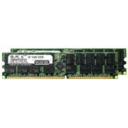 Black Diamond BD1GX2400MER14 2GB Kit (2 x 1GB) DDR-400MHz PC3200 ECC Unbuffered CL3 184-pin RDIMM 1Rx4 Memory Module