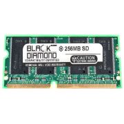 Black Diamond BD256M133MN06 256MB PC-133 ECC CL3 144-pin SoDIMM 3.3V 1Rx16 Memory Module
