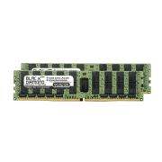 Black Diamond BD64GX22400MQR96 128GB Kit (2 x 64GB) DDR4-2400 MHz PC4-19200 ECC Registered CL17 288-Pin RDIMM 1.2V 4Rx4 Memory Module