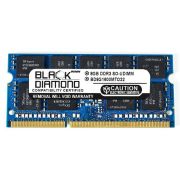 Black Diamond BD8G1600MTO22 8GB DDR3-1600 MHz PC3-12800 non-ECC Unbuffered CL11 204-Pin SODIMM 1.5V 2Rx8 Memory Module