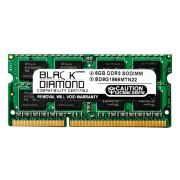 Black Diamond BD8G1866MTN22 8GB DDR3-1866 MHz PC3-14900 non-ECC Unbuffered CL13 204-Pin SODIMM 1.5V 2Rx8 Memory Module