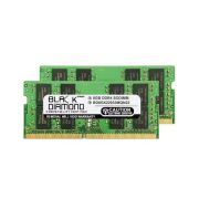 Black Diamond BD8GX22933MQN22 16GB Kit (2 x 8GB) DDR4-2933 MHz PC4-23400 non-ECC Unbuffered CL21 260-Pin SODIMM 1.2V 2Rx8 Memory Module