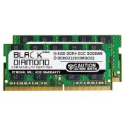 Black Diamond BD8GX22933MQO22 16GB Kit (2 x 8GB) DDR4-2933 MHz PC4-23400 non-ECC Unbuffered CL21 260-Pin SODIMM 1.2V 2Rx8 Memory Module