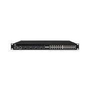 Extreme Networks BR-CER-2024C-4X-RT-DC ExtremeRouting CER 2024C with 24 x 1 GbE copper with four combination RJ45/SFP ports, 4x10 GbE, one 500 W DC Power Supply