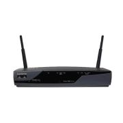 Cisco CISCO877W-G-E-K9 870 Series IEEE 802.11n 2.4GHz 54Mb/s 4 x LAN Ports 100Base-TX 1 x WAN Port 2 x Antennas Integrated Services Router