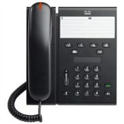 Cisco CP-6911-C-K9-RF Unified 6900 Series 6911 2 x Ports 10/100Base-TX Charcoal Wall-mountable IP Phone with Standard Handset