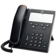 Cisco CP-6911-CL-K9 Unified IP Phone 6911 Slimline VoIP Phone SCCP Charcoal