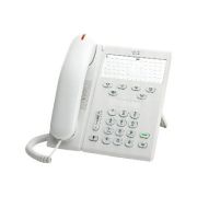 Cisco CP-6911-W-K9-RF Unified 6900 Series 6911 2 x Ports 10/100Base-TX White Wall-mountable IP Phone with Standard Handset