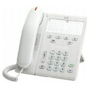 Cisco CP-6911-WL-K9 Unified 6900 Series 6911 2 x Ports 10/100Base-TX White Wall-mountable IP Phone with Standard Handset
