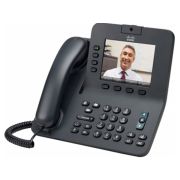 Cisco CP-8945-L-K9 Unified IP Phone 8945 Slimline IP Video Phone SCCP, SIP