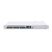 MikroTik CRS312-4C+8XG-RM 8 x 1G/2.5G/5G/10G RJ45 Ethernet LAN ports, 4 x Combo ports Cloud Router Switch