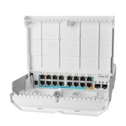 MikroTik CRS318-1Fi-15Fr-2S-OUT netPower 18 port switch with 15 reverse PoE ports