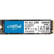 Crucial Technology CT2000P2SSD8 P2 2TB NVMe PCIe M.2 2280SS Solid State Drive