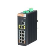 Dahua PFS4210-8GT-DP 10-Port Gigabit Industrial Swicth with 8-Port Gigabit PoE