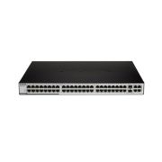 D-Link DES-3552 33.1W 48-Port 10/100Base-TX Managed Stackable Fast Ethernet Switch 2 Combo Gigabit SFP Ports