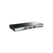 D-Link DGS-1510-28X 28-Port 10/100/1000Base-T Layer-3 Managed Stackable Gigabit Ethernet Switch with 4 10-Gigabit SFP+ Ports Rack-Mountable