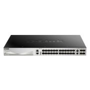 D-Link DGS-3130-30S 24 x Gigabit optical ports, 2 x 10 Gigabit electrical ports, 4 x 10 Gigabit optical ports switch