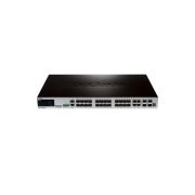 D-Link DGS-3420-28SC 20-Port 128Gb/s 10-Gigabit SFP+ Rack Mountable Gigabit Ethernet Switch
