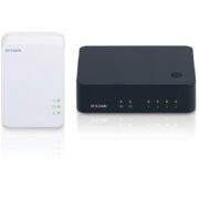 D-Link DHP-541 PowerLine AV 500 4-Port Gigabit Ethernet Switch Kit