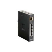 D-Link DIS-100G-5PSW 5-Port Gigabit Unmanaged Industrial PoE Switch