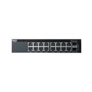 Dell DN_X1018P_1.1 Networking X1018P 16 x Ports PoE 10/100/1000Base-T + 2 x SFP Ports Layer 2 Managed 1U Rack-mountable Gigabit Ethernet Network Switch