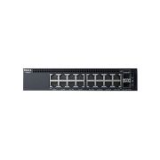 Dell DNX1018P Networking X1018P 16 x Ports PoE 10/100/1000Base-T + 2 x SFP Ports Layer 2 Managed 1U Rack-mountable Gigabit Ethernet Network Switch