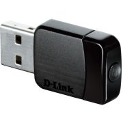D-Link DWA-171 Wireless Ac Dual Band Usb Adapter Usb 2.0 Up To 150MBps 2.4GHz 433MBps 5GHz Ieee 802.11ac
