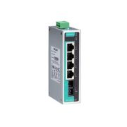 Moxa EDS-205A-M-SC 5 port entry level unmanaged w/4 10/100BTX ports & 1 multi-mode fiber SC port IP30 aluminum housing Ethernet switch
