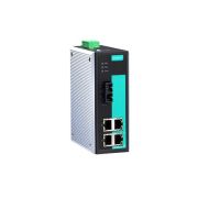 Moxa EDS-305-S-SC-T Industrial Unmanaged with 4 10/100BaseT(X) ports, 1 single mode 100BaseFX port, SC connector Ethernet Switch