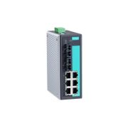 Moxa EDS-308-S-SC Industrial Unmanaged with 7 10/100BaseT(X) ports, 1 single mode 100BaseFX port, SC connector Ethernet Switch