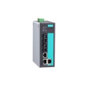 Moxa EDS-405A-SS-SC-T Entry-level managed with 3 10/100BaseT(X) ports, and 2 100BaseFX single-mode ports with SC connectors Ethernet switch
