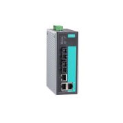 Moxa EDS-405A-SS-SC Entry-level managed with 3 10/100BaseT(X) ports, and 2 100BaseFX single-mode ports with SC connectors Ethernet switch