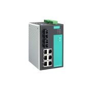 Moxa EDS-508A-MM-ST-T Managed with 6 10/100BaseT(X) ports, and 2 100BaseFX multi-mode ports with ST connectors Ethernet switch