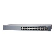 Juniper EX4100-F-24P EX4100 Series EX4100-F-24P 24 x Ports PoE+ 1000Base-T + 4 x Ports 10GbE Uplinks + 4 x Ports 10GbE Stacking/Uplink Ports Layer 3 Managed 1U Rack-mountable Gigabit Ethernet Network Switch