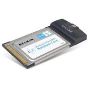 Belkin F5D9010 54Mbps 802.11g MIMO Wireless LAN CardBus PCMCIA Adapter