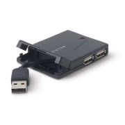Belkin F5U215VMOB Hi-Speed UB 2.0 4-port Mini-Hub 4 x 4-pin Type A USB 2.0 USB Downstream 1 x 4-pin Type A USB 2.0 USB Upstream External