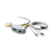 Belkin FD1DG102W Flip Wireless KVM Switch 2 Port