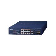 Planet FGSD-1011HP 8 x Ports+ 10/100Base-TX + 1 x Port 1GbE RJ-45 + 1 x Port SFP Desktop Network Switch