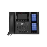Fortinet FON-580 High end IP phone with 4.3inch dual 3.5inch Color Screens 106 prog keys PoE 10/100/1000 LAN PC Connections