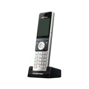 Fortinet FON-D71-H DECT handset with a 2.4" color display, full duplex speakerphone, 2 soft keys and up to 30 hours of talk time