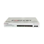 Fortinet FS-108D-POE-USG FortiSwitch 8 x Ports 1000Base-T PoE + 2 x Combo Gigabit SFP 1U L2 Managed Ethernet Switch